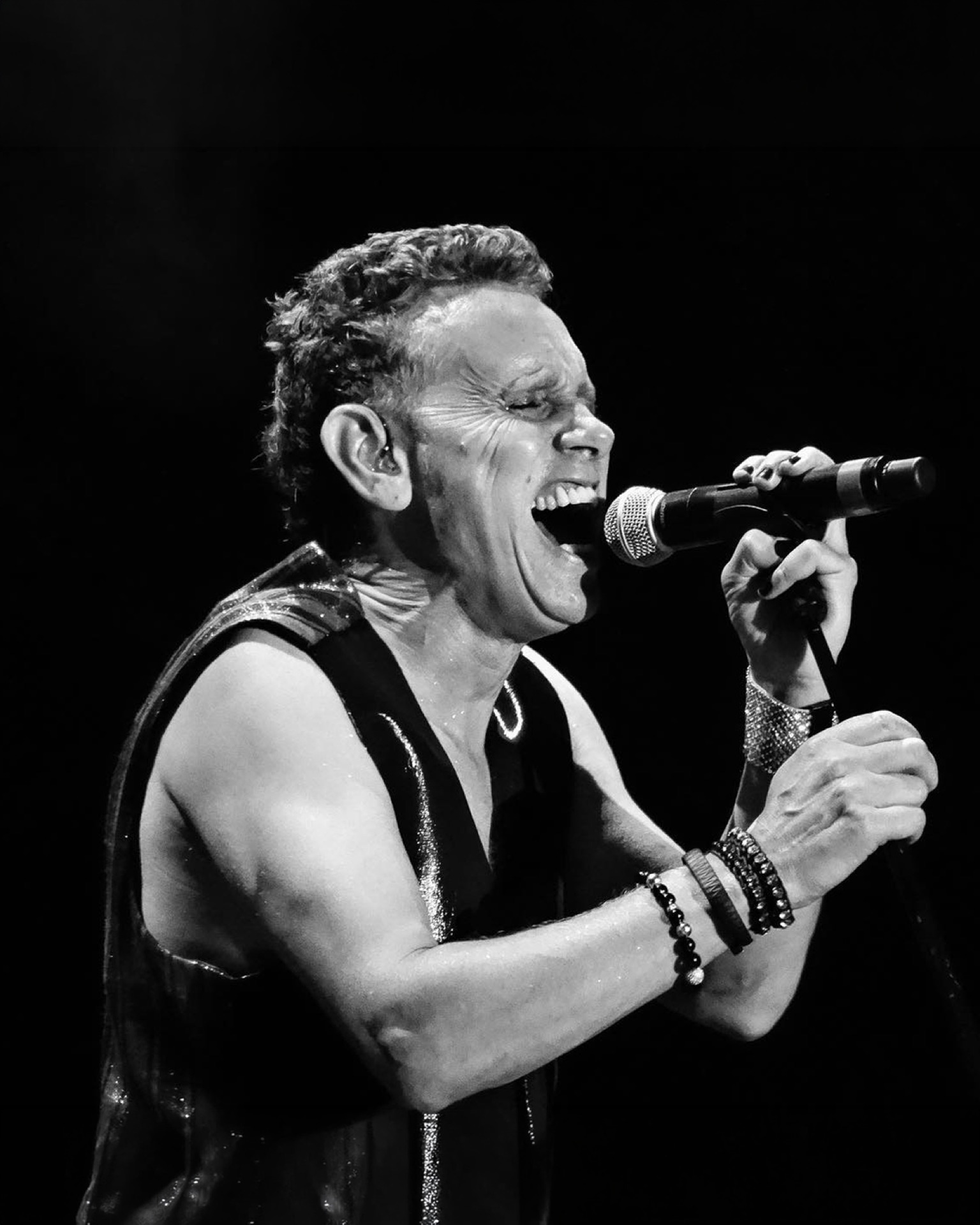 Martin L. Gore na scenie — trasa Delta Machine, Warszawa, fot. S77